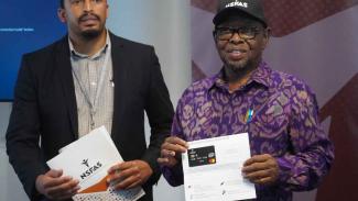 Minister Blade Nzimande attends NSFAS Bankcard launch