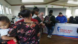 Students applying for a TVET College Bursary