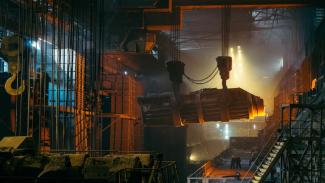 Factory materials and steelwork