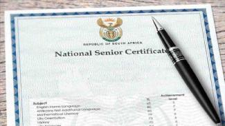 matric certificate 
