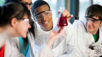 Chemistry students 
