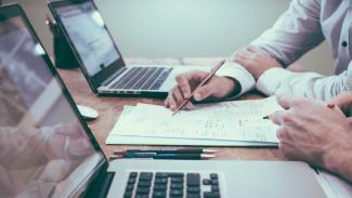 Bursary funder conducting a means test