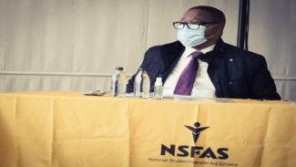 higher education minister blade nzimande at a nsfas conference